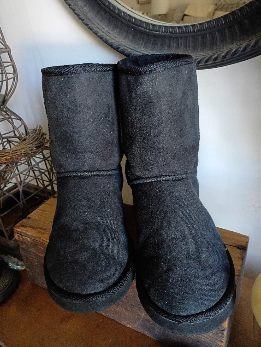 Ugg Polyester Boot Slipper